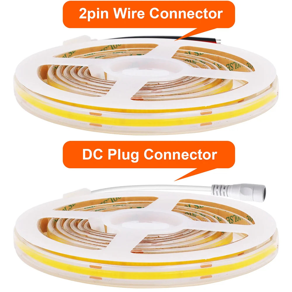 Waterproof COB LED Strip Light IP67 12V/24V
