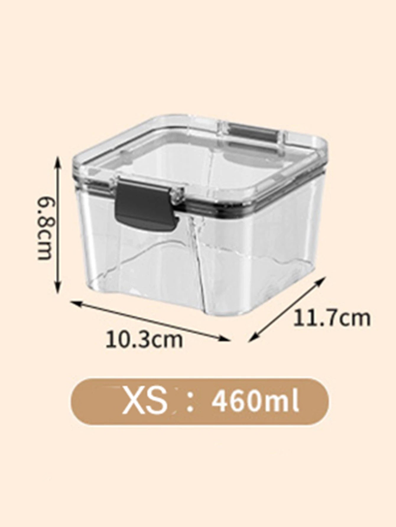 Sealed Jars Kitchen Grain Storage Organizer Large Tank Plastic Moisture-proof