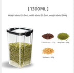 Sealed Jars Kitchen Grain Storage Organizer Large Tank Plastic Moisture-proof