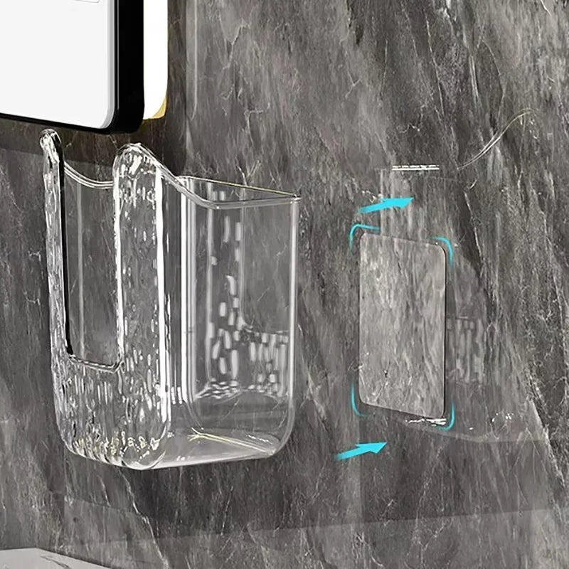 Wall-Mounted Punch-Free Tissue & Wipes Box