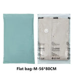Vacuum Compression Storage Bags – No Pump