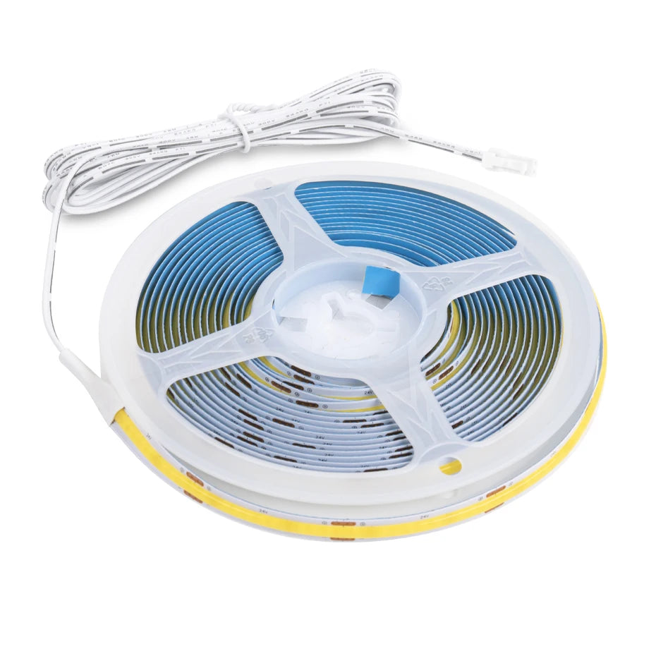 24V COB LED Strip with Dimmer & Plug