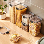 Sealed Jars Kitchen Grain Storage Organizer Large Tank Plastic Moisture-proof