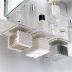 Pull-Out Bathroom Cotton Stick Storage Box