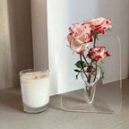 Clear Acrylic Frame Flower Vase