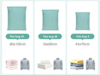 Vacuum Compression Storage Bags – No Pump