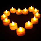 Flameless LED Tea Light Candles 24pcs