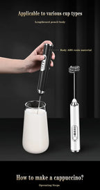Cordless Home Kitchen Gadgets Electric Kitchens Accessories Milk Mixer