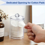1/2 Pcs Makeup Organizer Round Clear Acrylic Makeup Organizer