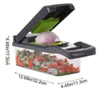Vegetable Chopper & Mandoline Slicer Set