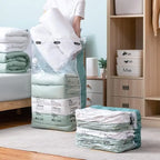 Vacuum Compression Storage Bags – No Pump
