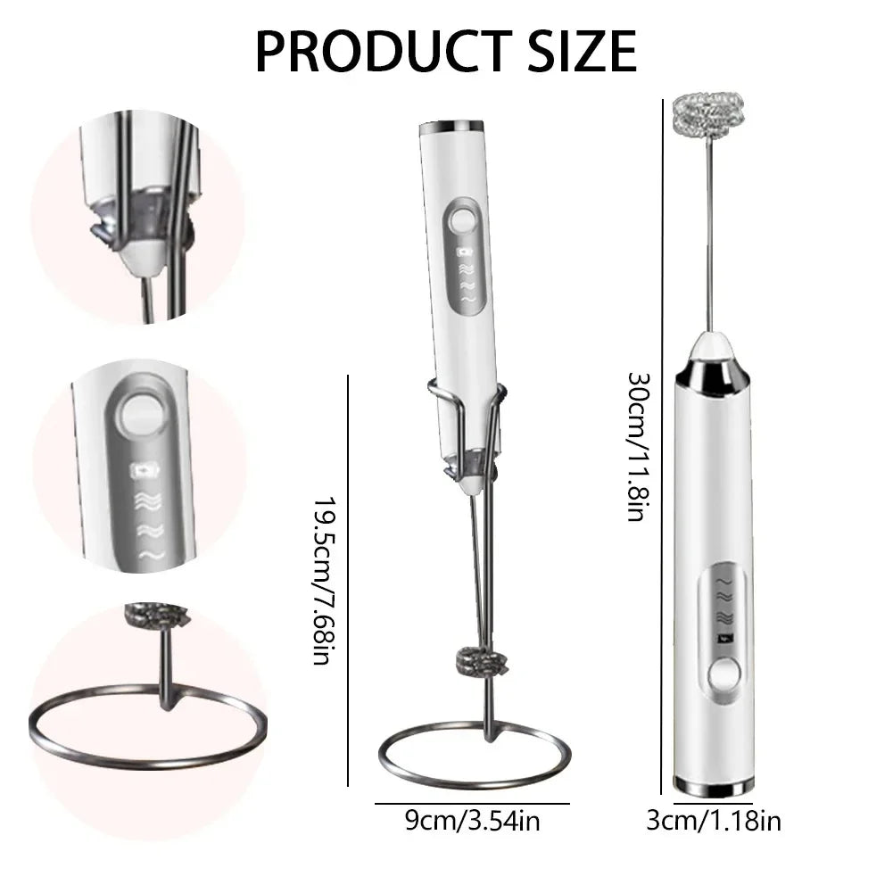 Cordless Home Kitchen Gadgets Electric Kitchens Accessories Milk Mixer