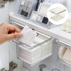 Pull-Out Bathroom Cotton Stick Storage Box