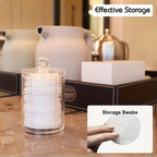 1/2 Pcs Makeup Organizer Round Clear Acrylic Makeup Organizer
