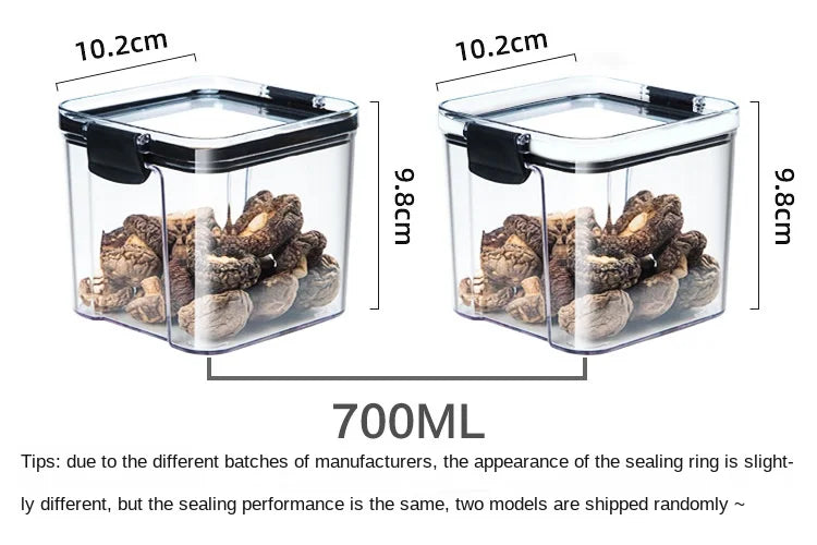 Sealed Jars Kitchen Grain Storage Organizer Large Tank Plastic Moisture-proof